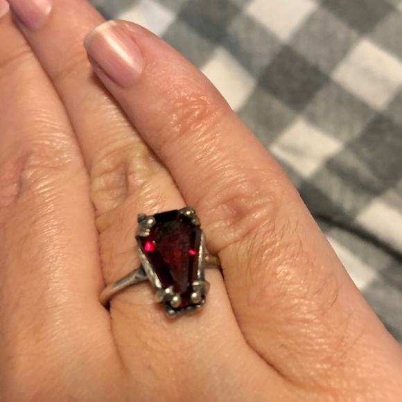 Blood Milk Jewelry Blood Milk Bloodmilk Easeful Death Small Garnet